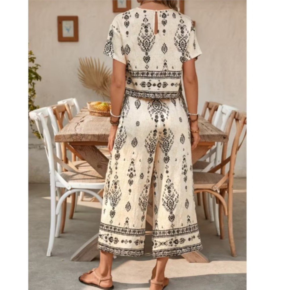 Fashion Ethnic Retro Printed S - New Ethnic Fashion ulasan dan harga
