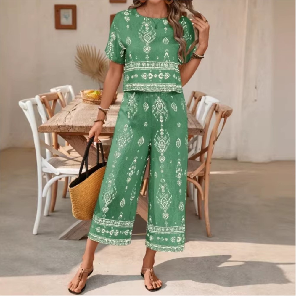 Fashion Ethnic Retro Printed S - New Ethnic Fashion ulasan dan harga
