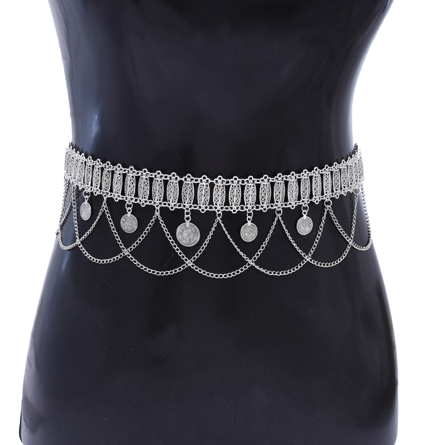 Niche Retro Design Silver Carv - Ethnic Fashion Design ulasan dan harga