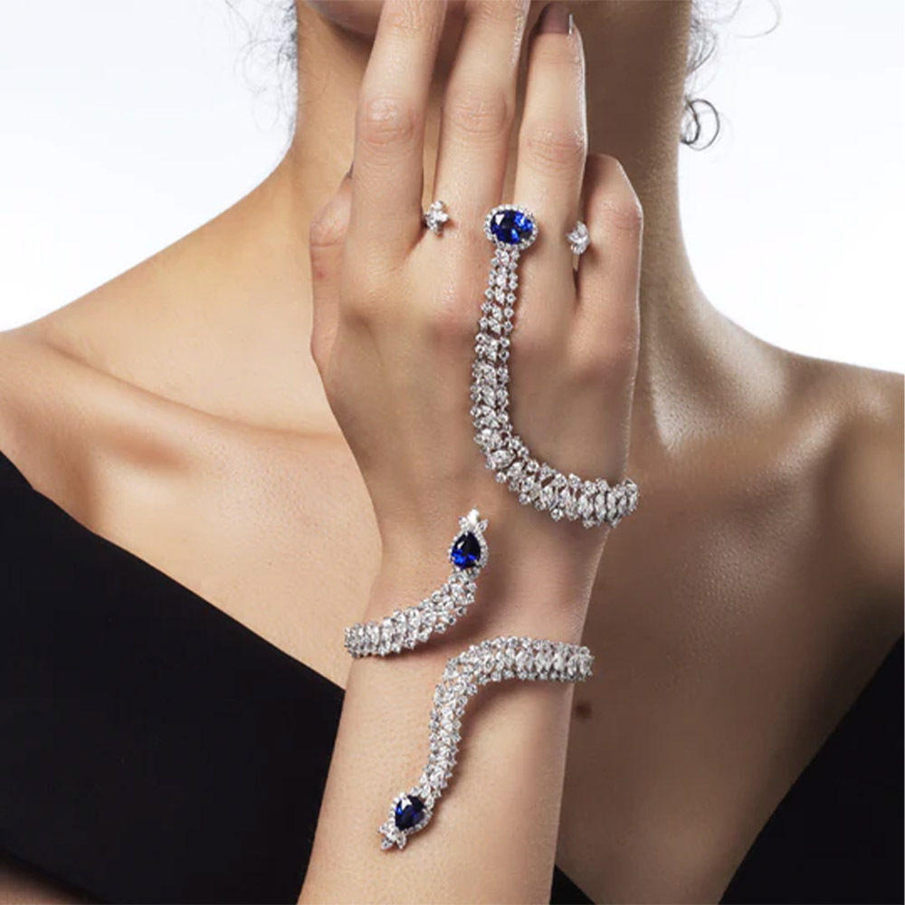 Stonefans Personality Snake Sh - Ethnic Fashion India ulasan dan harga